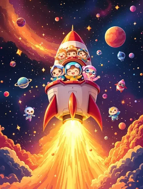 星河冒险队 高清海报封面